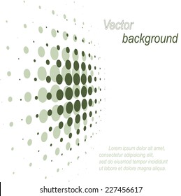 Abstract dotted background