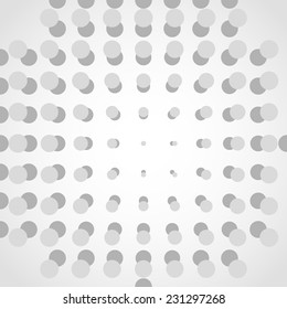 Abstract dotted background