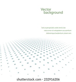 Abstract dotted background