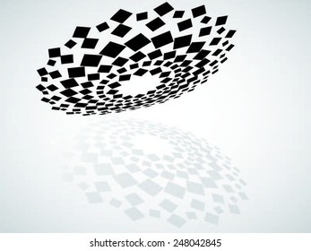 Abstract dotted background