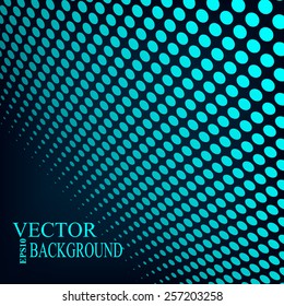 Abstract dotted background