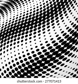 Abstract dotted background