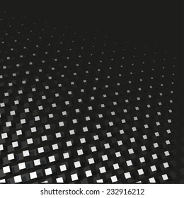 Abstract dotted background. Black and white