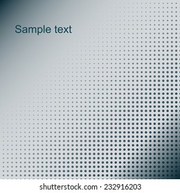 Abstract dotted background. Blue colors