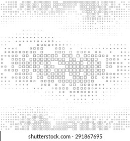 Abstract dotted background. Circle Halftone Pattern. Vector design