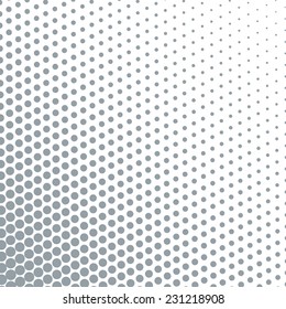 Abstract dotted background. Halftone effect
