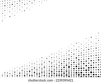 Abstract dotted background. Modern vector