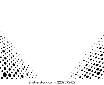 Abstract dotted background. Modern vector