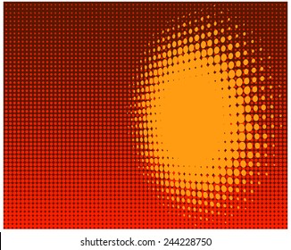 Abstract dotted background for presentations, flyers and other