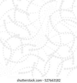 Abstract dotted background. Radial vector Polka dots