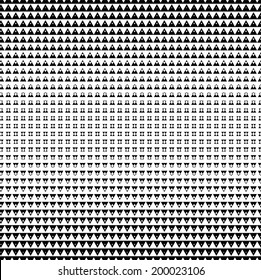 Abstract dotted background. Vector illustration