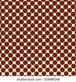 Abstract dotted background vector illustration brown 


