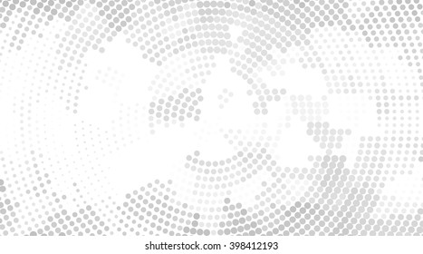 Abstract dotted background. Vector illustration. 