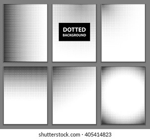 Abstract Dotted Background Vector Illustration EPS10