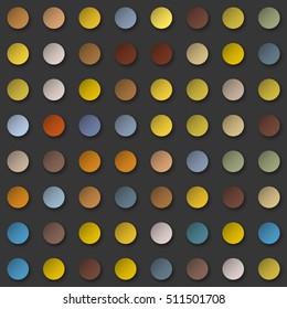 Abstract dotted background. Vector Illustration.