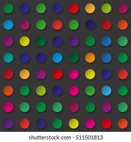 Abstract dotted background. Vector Illustration.