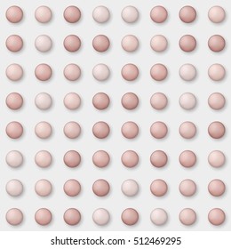 Abstract dotted background. Vector Illustration.
