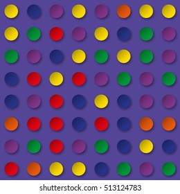 Abstract dotted background. Vector Illustration.