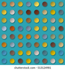 Abstract dotted background. Vector Illustration.