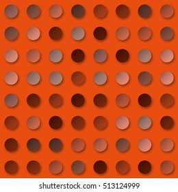 Abstract dotted background. Vector Illustration.
