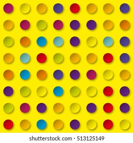 Abstract dotted background. Vector Illustration.