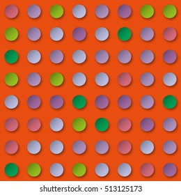 Abstract dotted background. Vector Illustration.