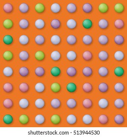 Abstract dotted background. Vector Illustration.