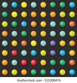 Abstract dotted background. Vector Illustration.