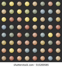 Abstract dotted background. Vector Illustration.