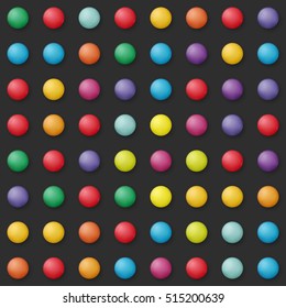 Abstract dotted background. Vector Illustration.