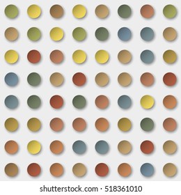 Abstract dotted background. Vector Illustration.