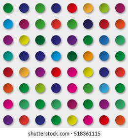 Abstract dotted background. Vector Illustration.