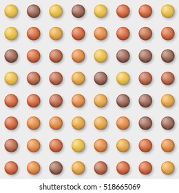 Abstract dotted background. Vector Illustration.