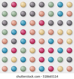 Abstract dotted background. Vector Illustration.