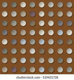 Abstract dotted background. Vector Illustration.