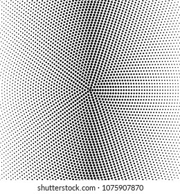 Abstract dotted background. Vector round shapes seamless pattern. Halftone circles effect illustration.