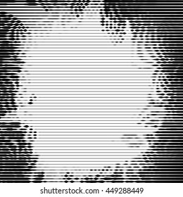 Abstract dotted background. Vector texture of halftone circles.