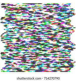 Abstract dotted background.Vector colorful illustration.