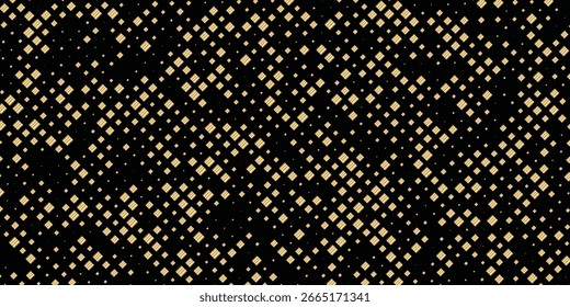 Abstractas fondo negro punteado. Cuadrícula de puntos parpadeantes. Visualización de Big Data. Ilustración vectorial.