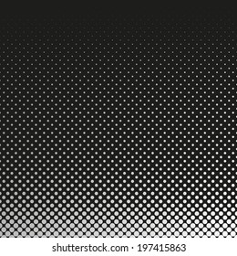 Abstract dotted black and white background