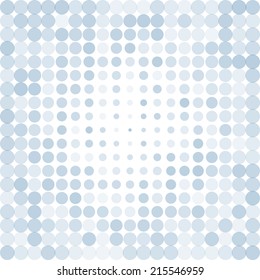 Abstract dotted blue background texture