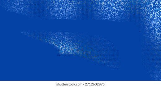 Patrón de píxeles Abstractas de fondo de fintech de finanzas de tecnología azul punteado Abstractas. Abstractas Negocio Tecnología Ciencia Vector De Fondo Moderno Abstractas