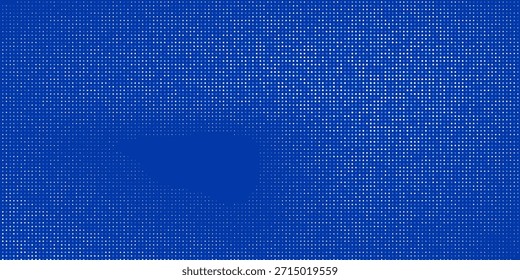 Abstraktes, gepunktetes, Blue Tech Finance Fintech-Hintergrund-abstraktes Pixelmuster. Abstrakte Wirtschaftstechnologie Wissenschaft Vektorhintergrund modern