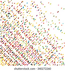 Abstract dotted color splash background
