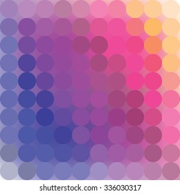 Abstract dotted colorful background, editable vector eps 8