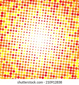 Abstract dotted colorful background texture