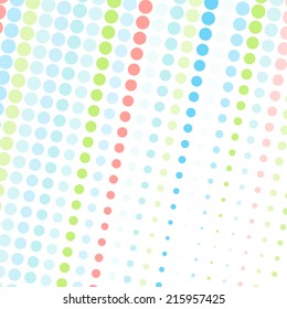 Abstract dotted colorful background texture