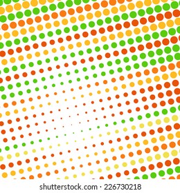 Abstract dotted colorful background texture