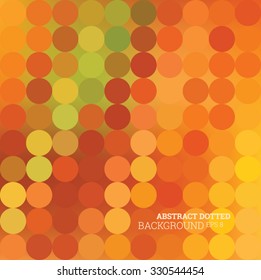 Abstract dotted colorful background, vector editable eps8