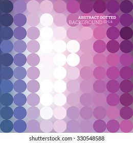 Abstract dotted colorful background, vector editable eps 8